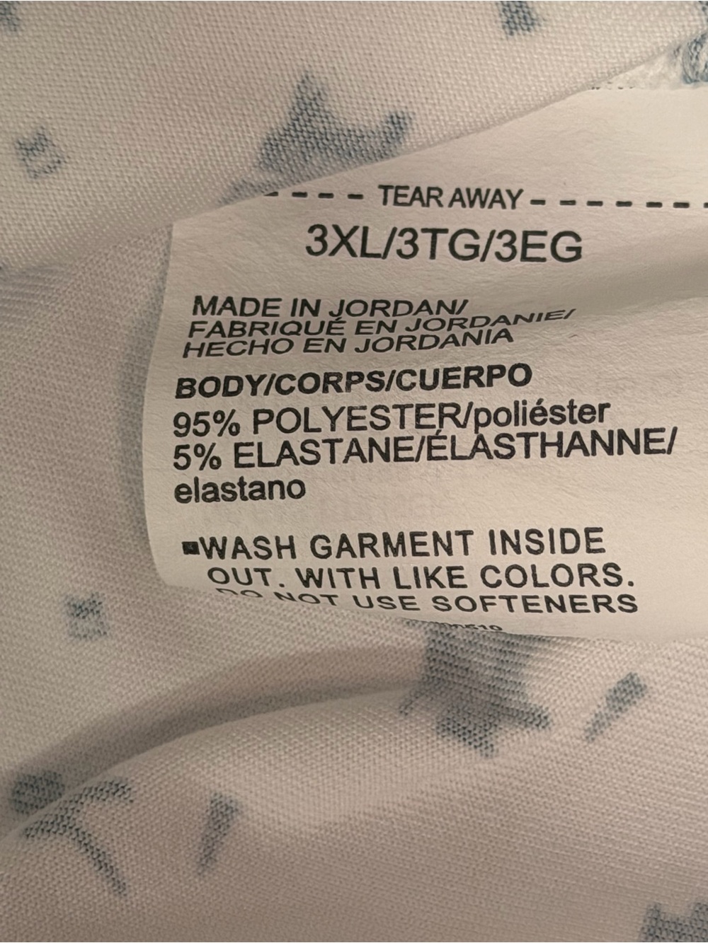 Under Armour White Polo with Green Micro Print - Men’s Short Sleeve 3XL - Picture 6 of 10